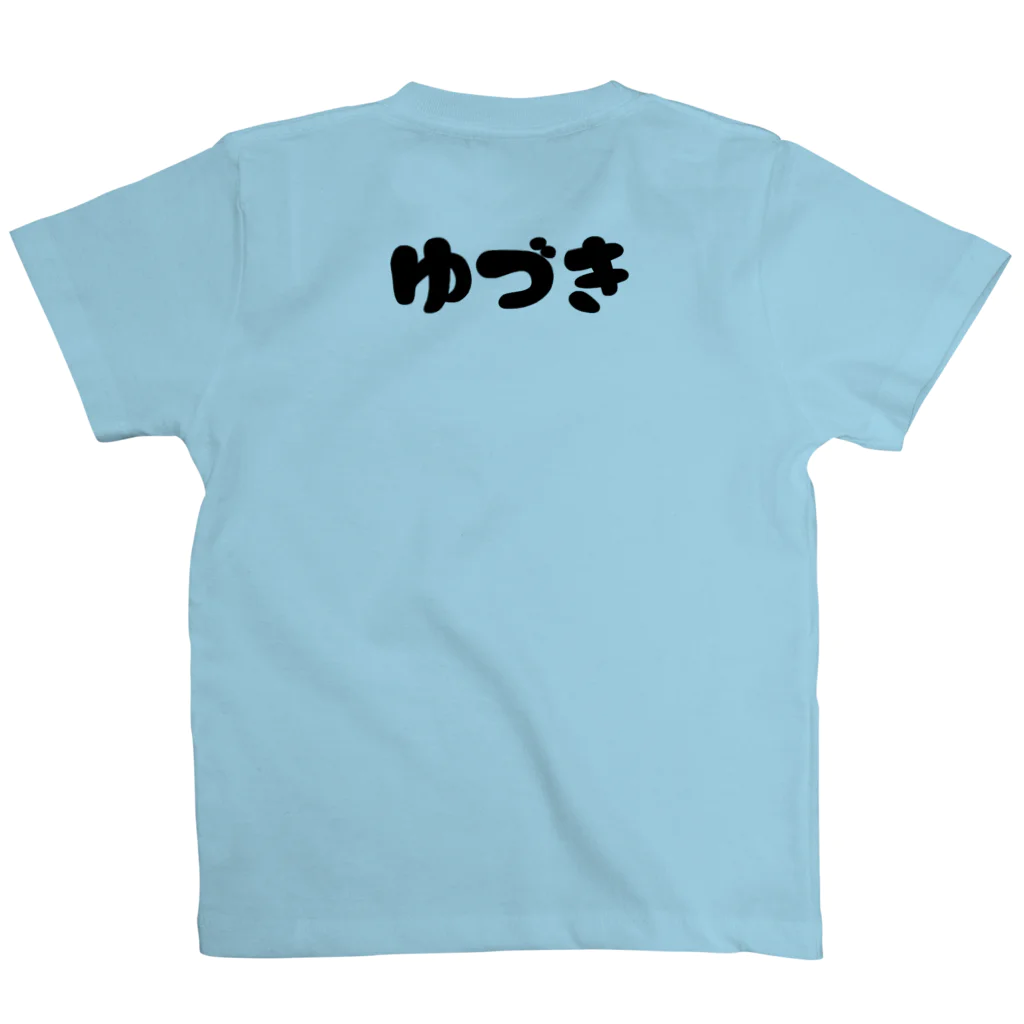 桃華のゆづき スタンダードTシャツの裏面