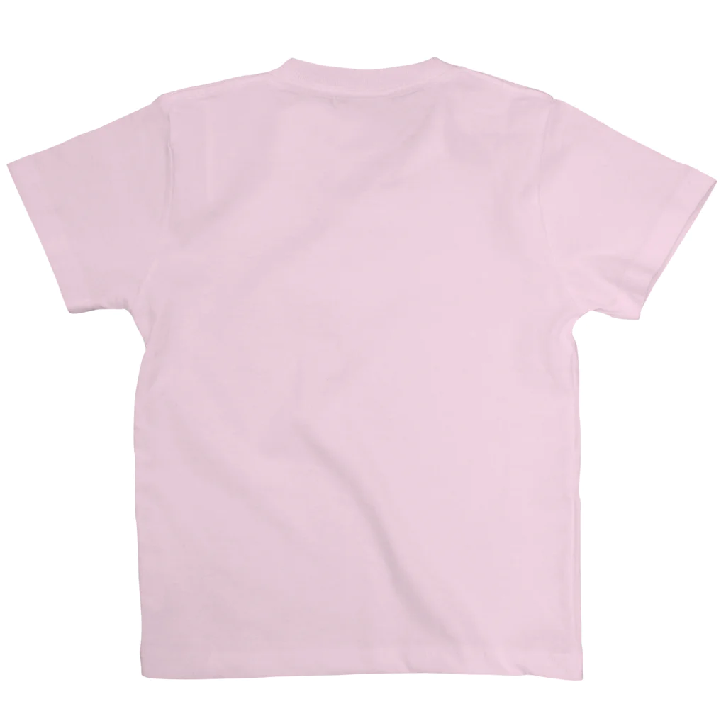 BASE forのBASEfor PANDA Pink スタンダードTシャツの裏面