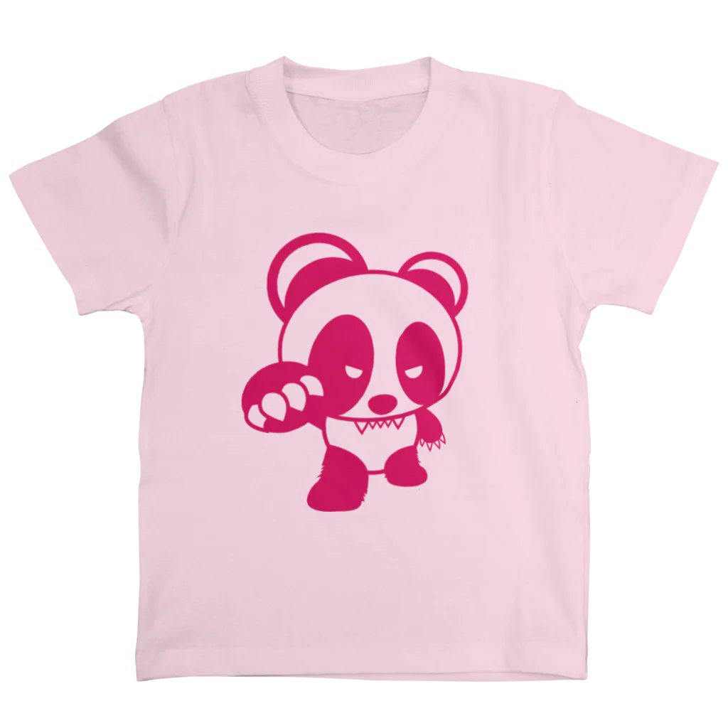 BASE forのBASEfor PANDA Pink スタンダードTシャツ