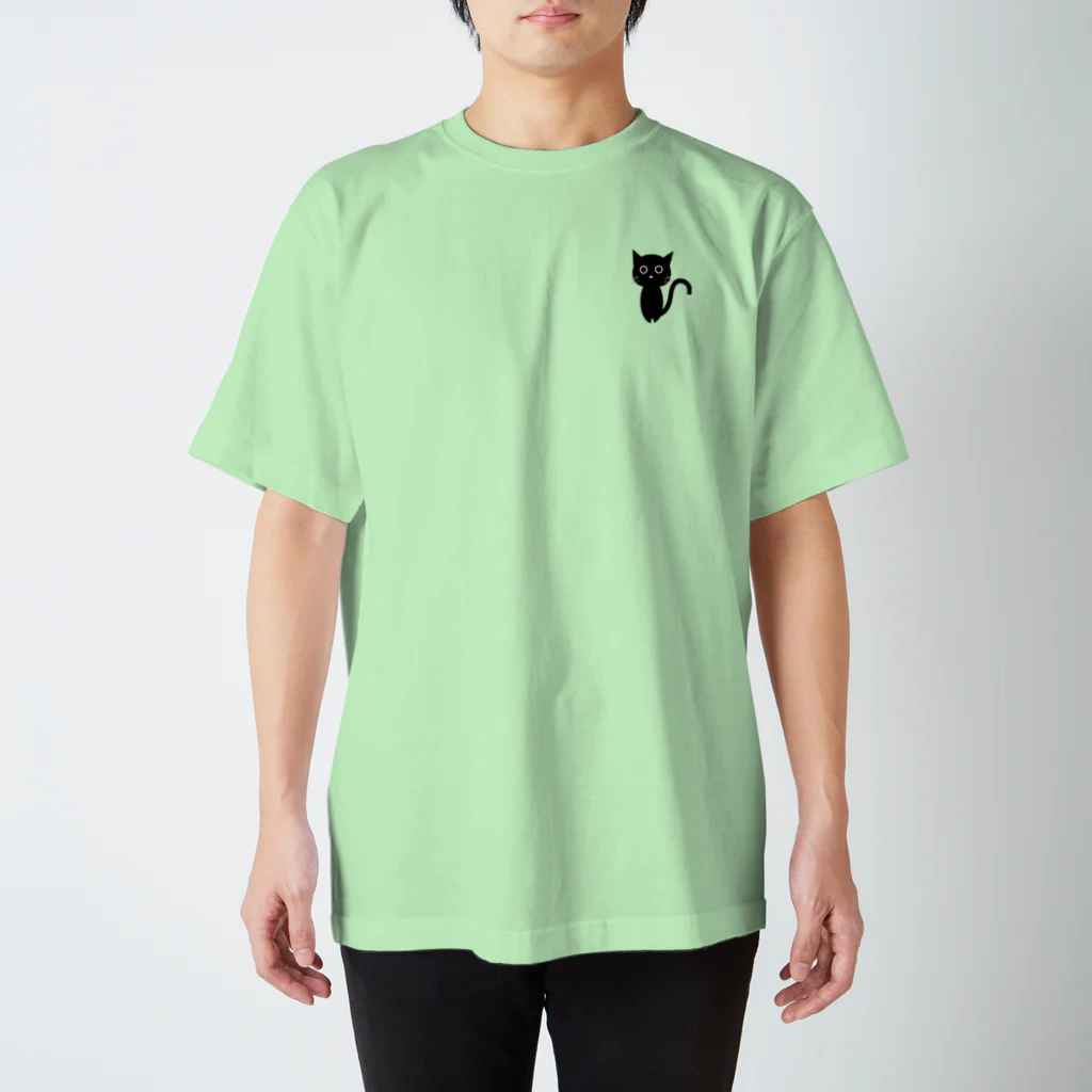 ふりかけのKUROにゃんこ Regular Fit T-Shirt