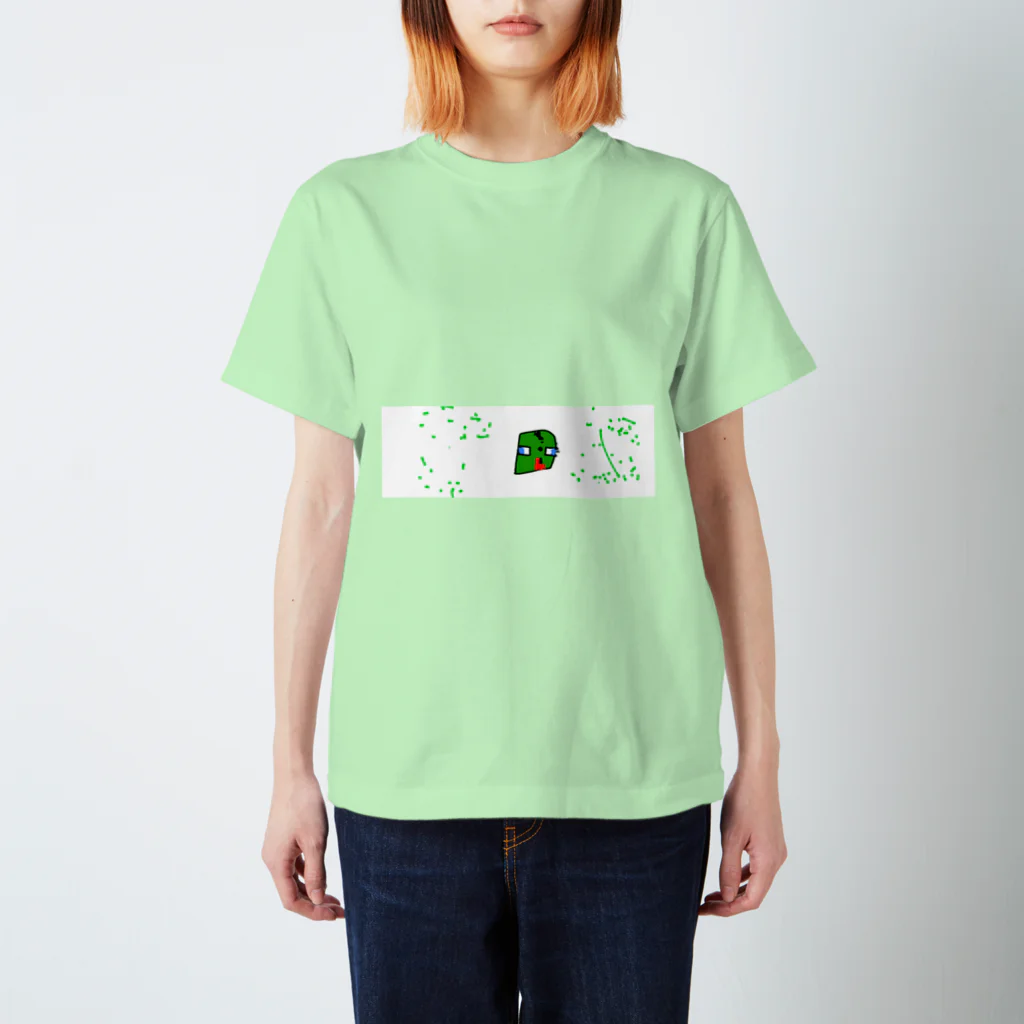 eggKUNのサボテンチクチク スタンダードTシャツ