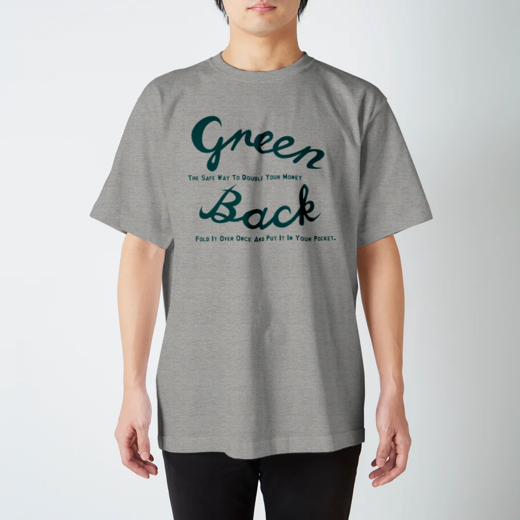 コドモ時々オトナのGREEN BACK スタンダードTシャツ