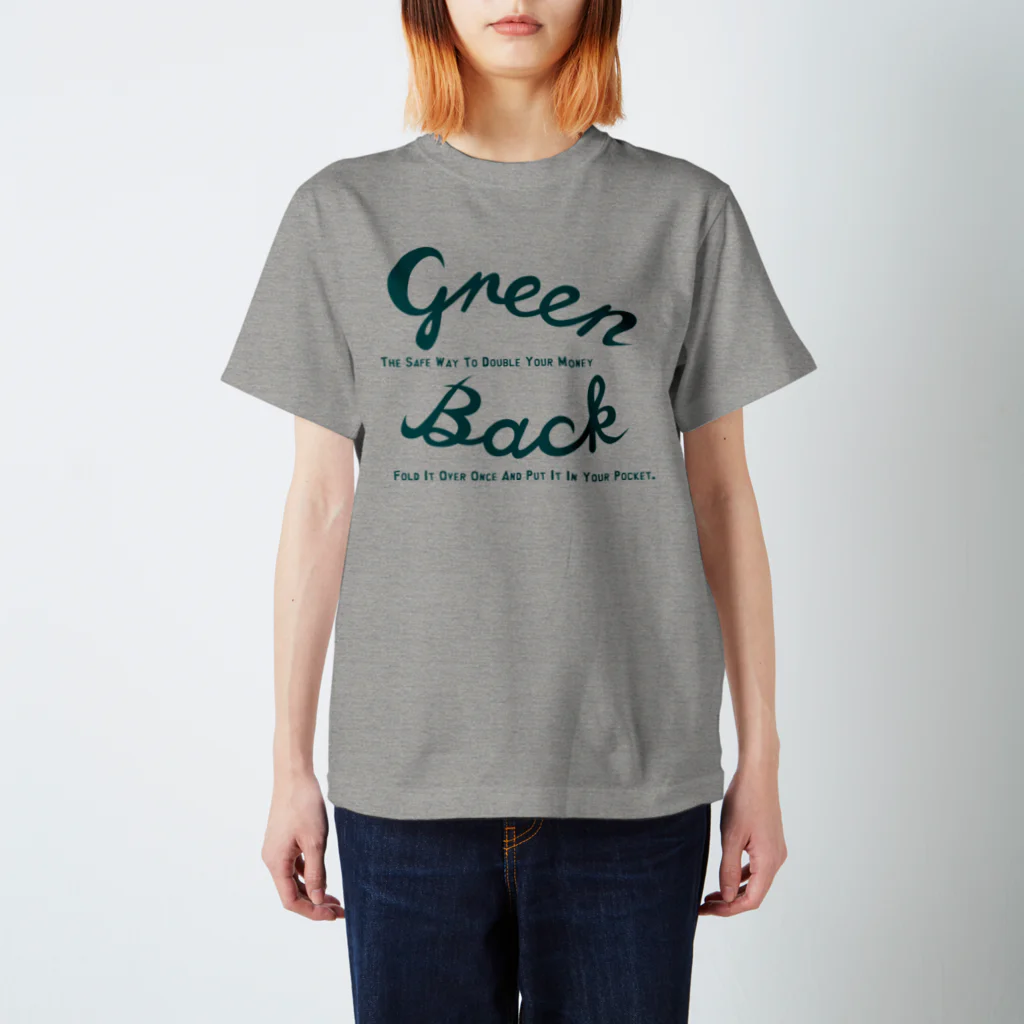 コドモ時々オトナのGREEN BACK スタンダードTシャツ