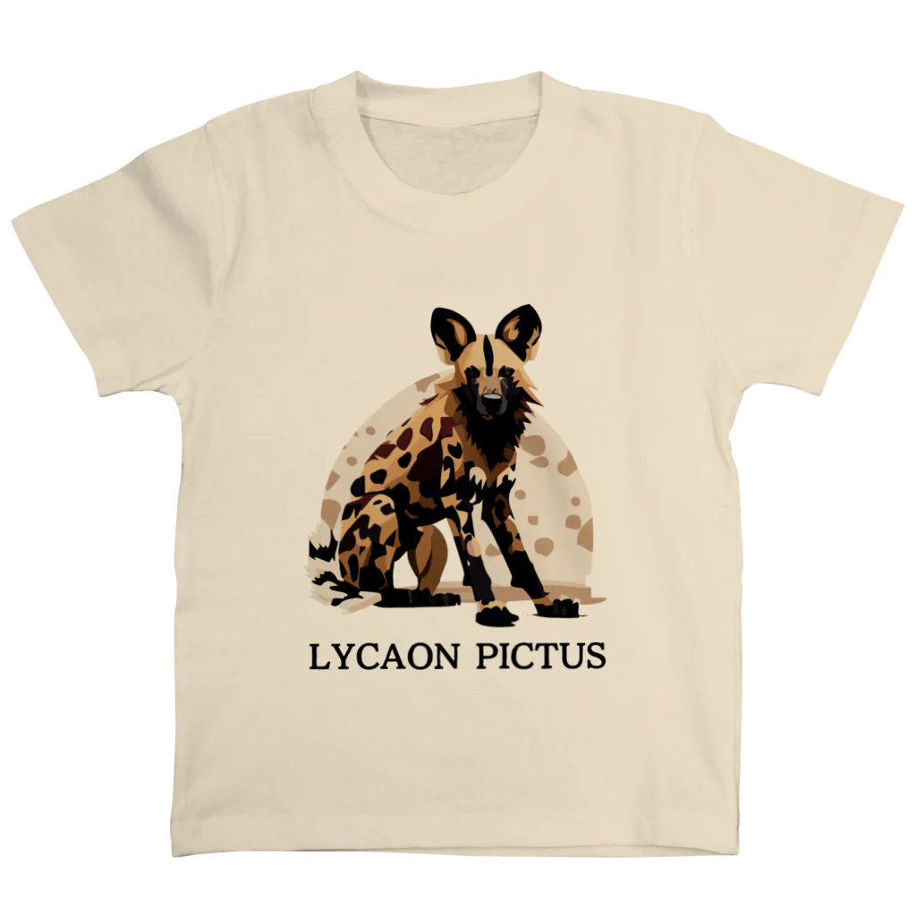 justwingit.の親子コーデできるリカオン（LYCAON）Tシャツやスウェット Regular Fit T-Shirt