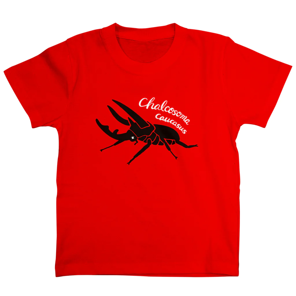 Chibicco Designのコーカサスオオカブト君 スタンダードTシャツ