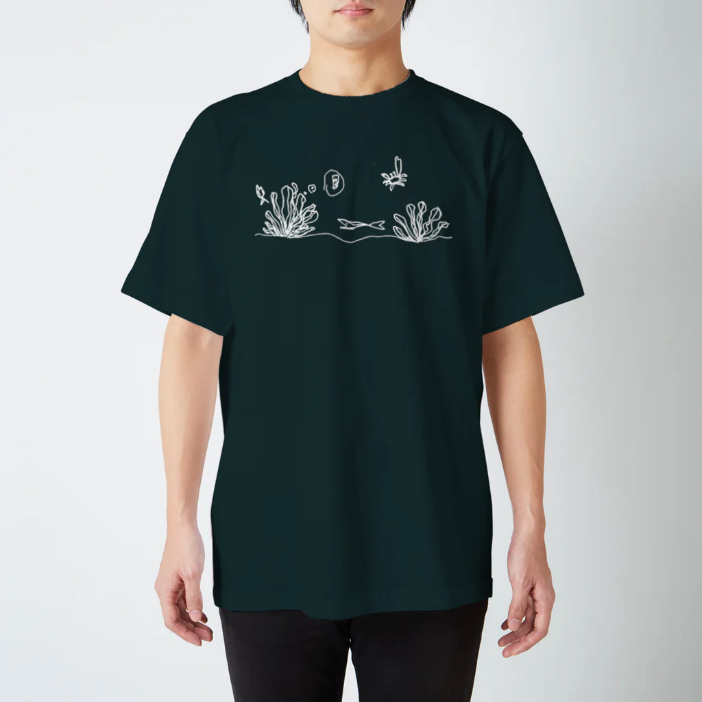 ４さいのおみせのさかなとかに スタンダードTシャツ