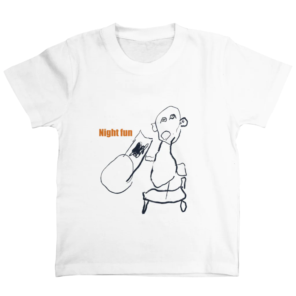 kayo.a_illust のNight fun Regular Fit T-Shirt