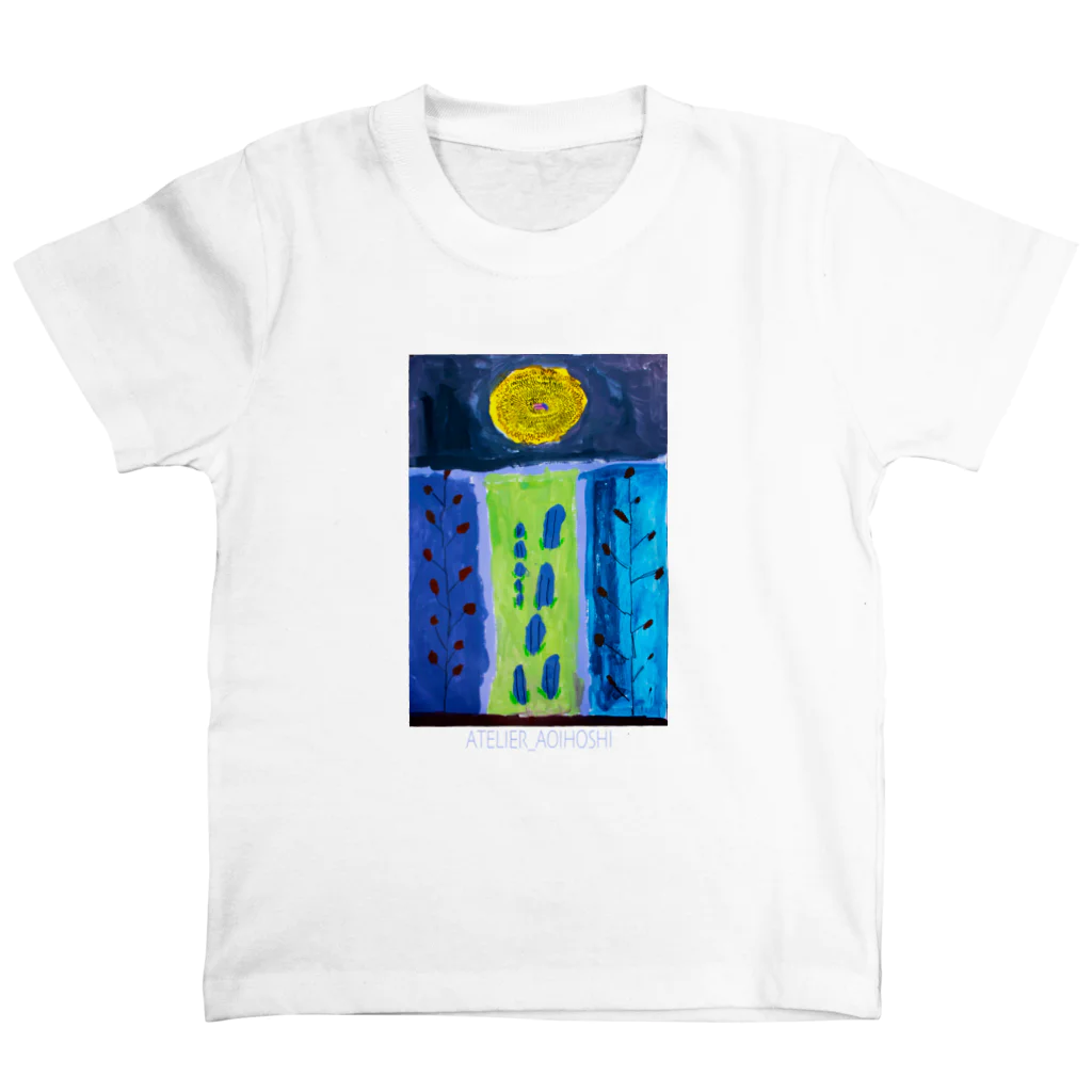 あおいほし絵画教室 | デザインストアの013 秋の花（M.Kちゃん） スタンダードTシャツ