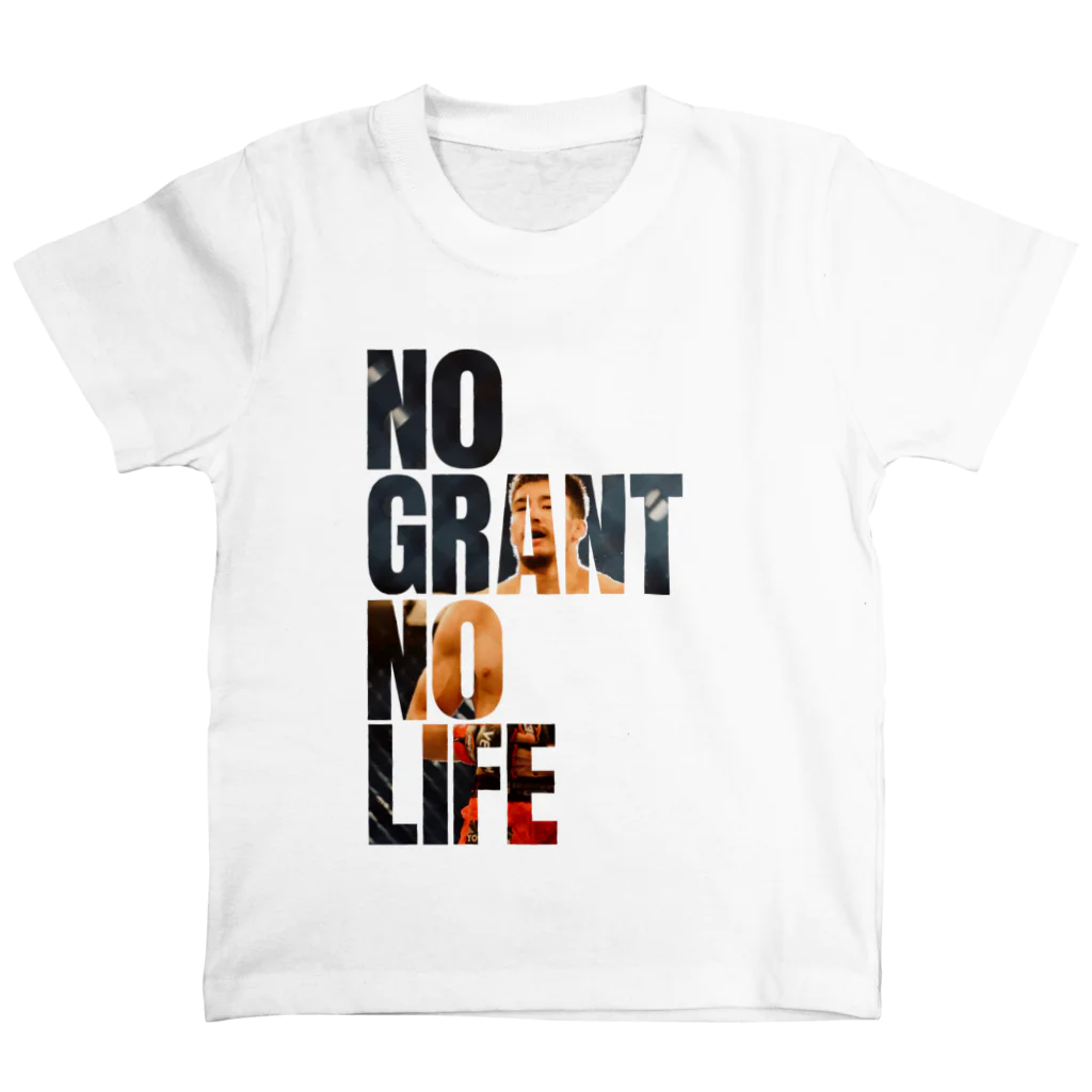 ALMA FIGHT GYM LIFEのNo Grant No Lifeキッズサイズオーダー Regular Fit T-Shirt