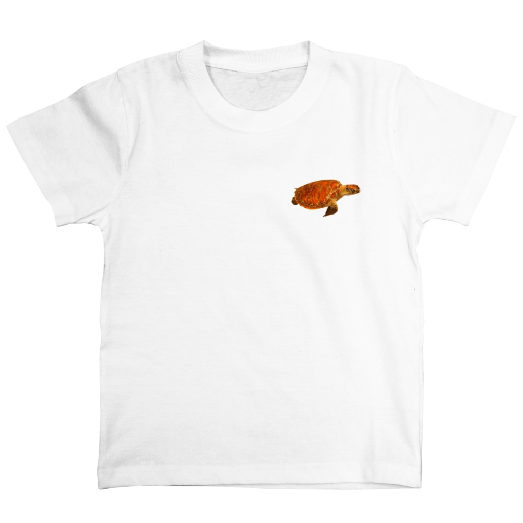 aicecreamのウミガメ泳いでるよ！ Regular Fit T-Shirt