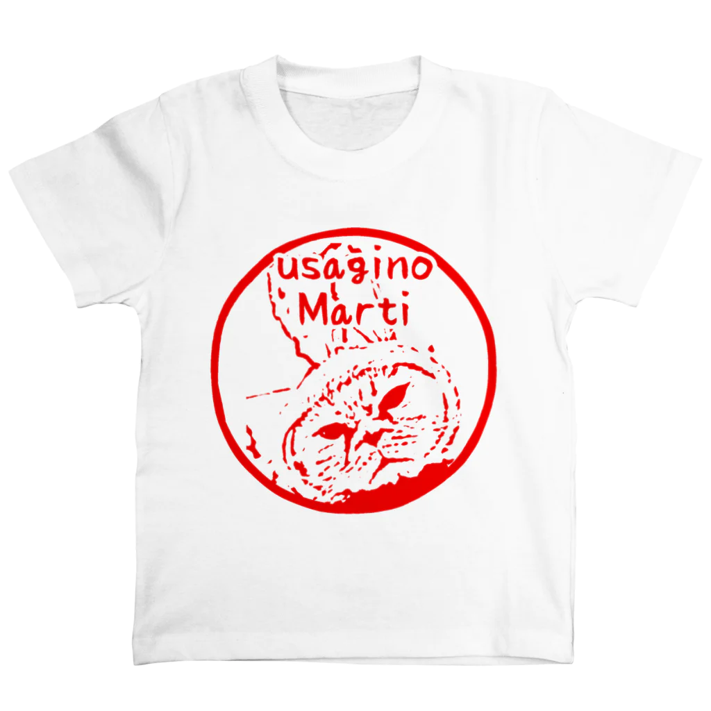 マルティ部屋のマルティハンコ赤 スタンダードTシャツ