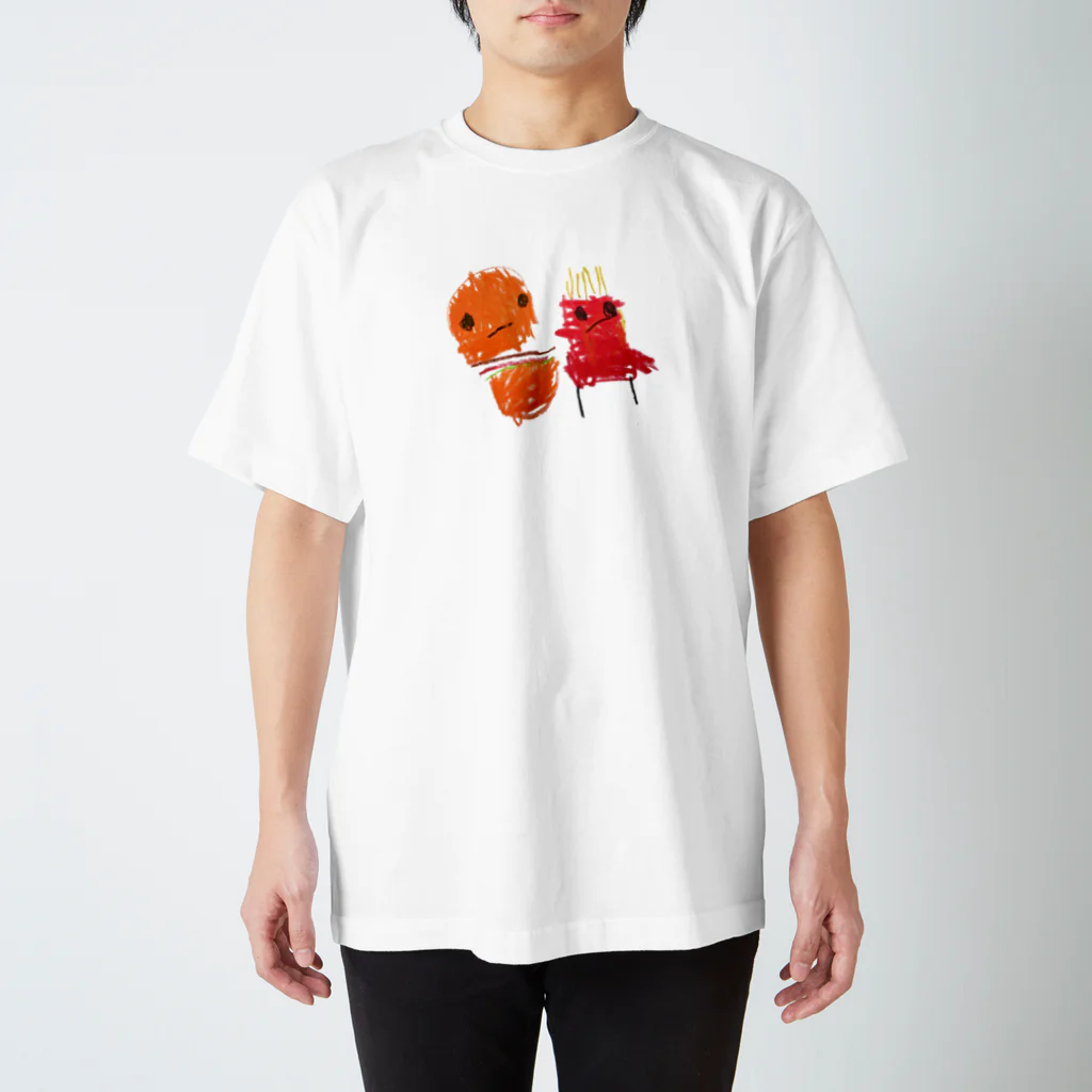 かずゆう屋さんのハンバーガーセット Regular Fit T-Shirt