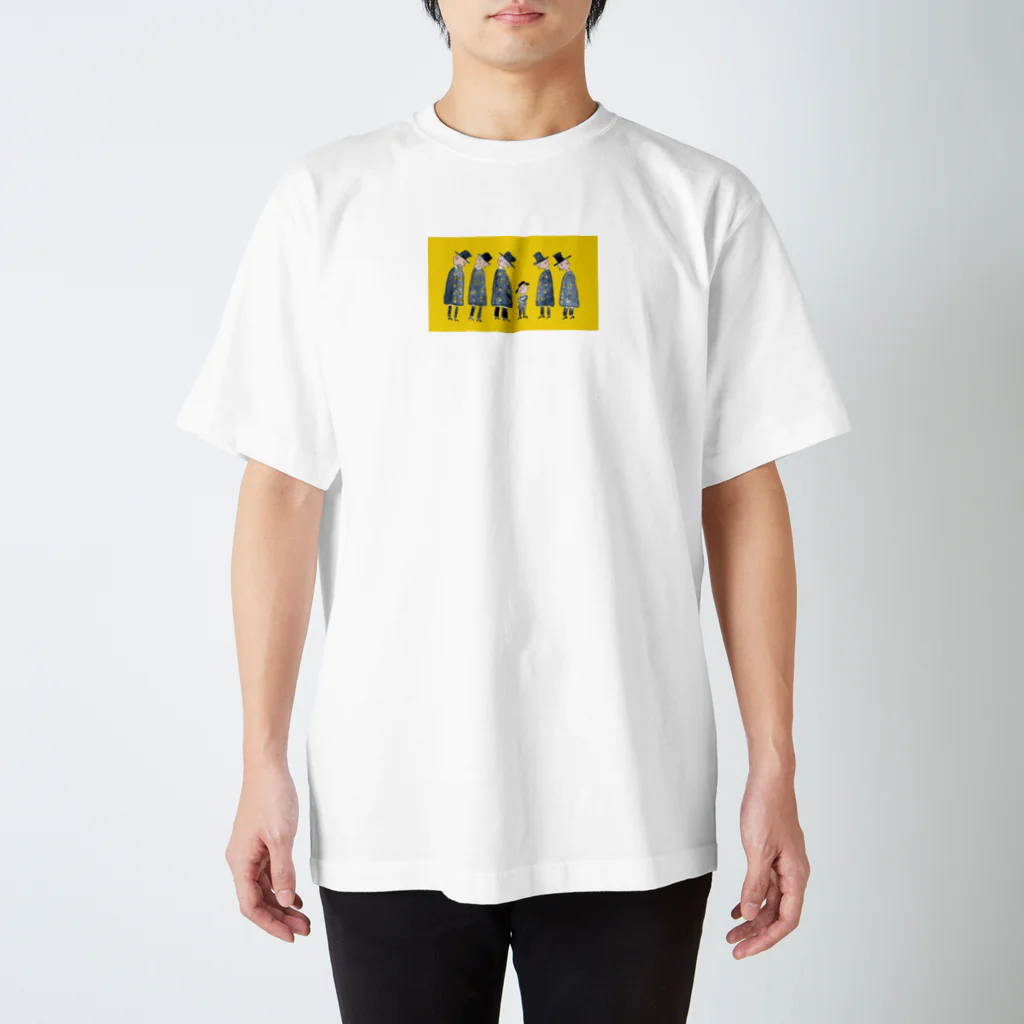 URABE SUGARの【Kids】えんとつそうじのブルームくん｜その２ スタンダードTシャツ