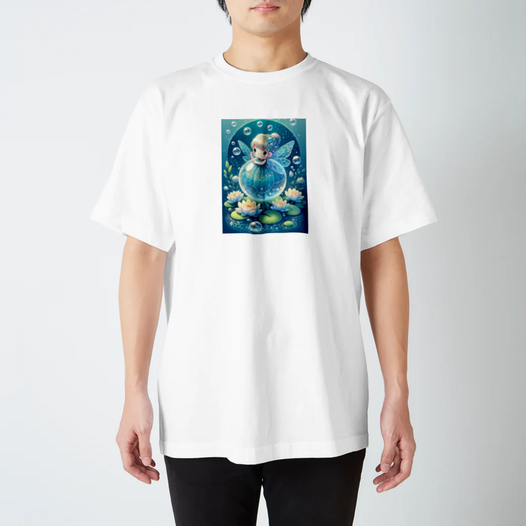 miuhaduの「水辺の妖精の輝き」 スタンダードTシャツ