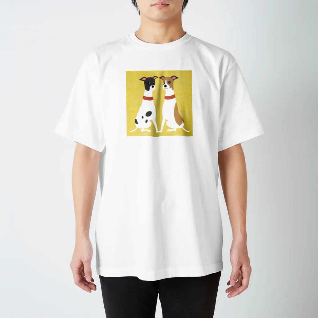 やたにまみこのema-emama『ウィペット』 Regular Fit T-Shirt