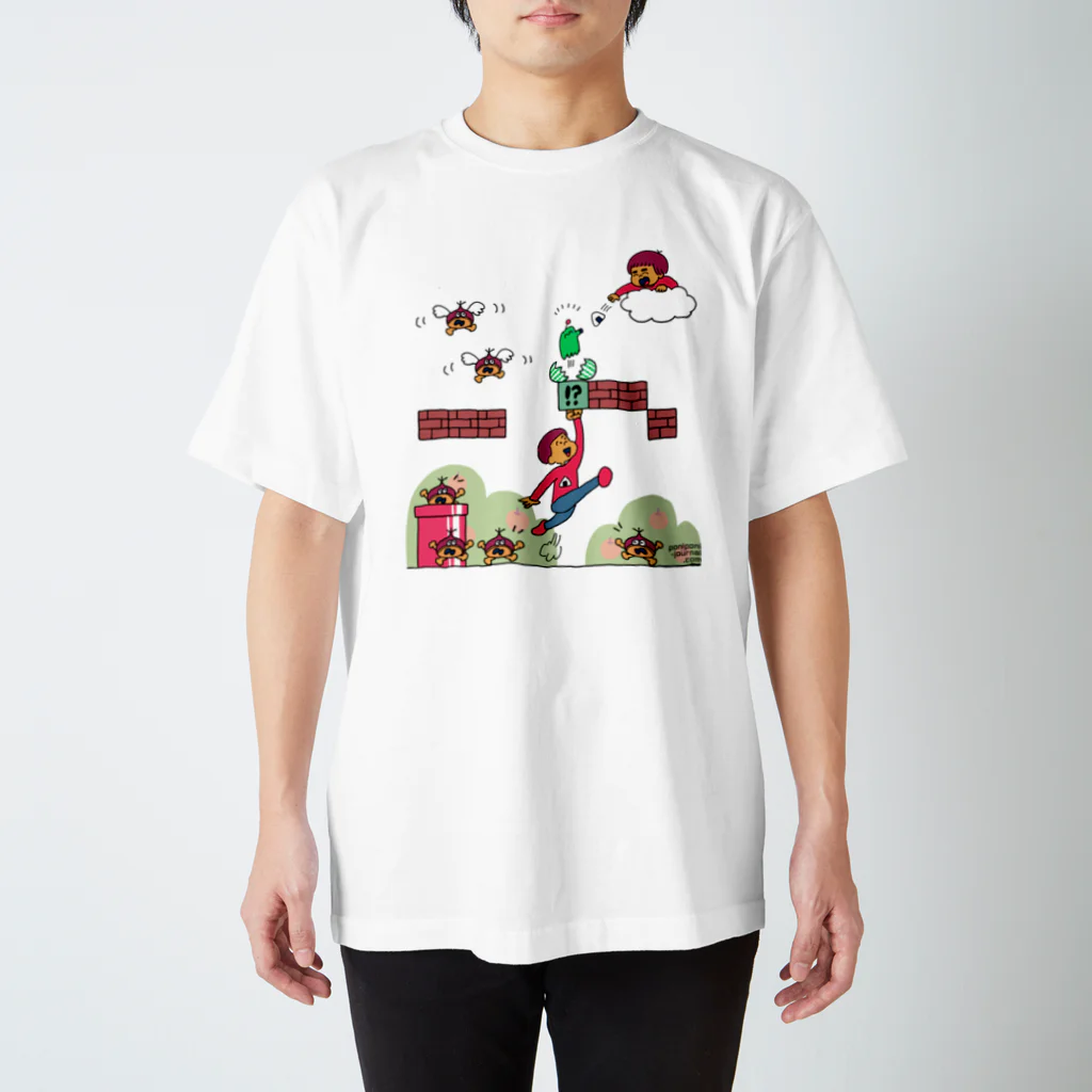  ぽにぽに通信ショップのnew game in poniponi スタンダードTシャツ