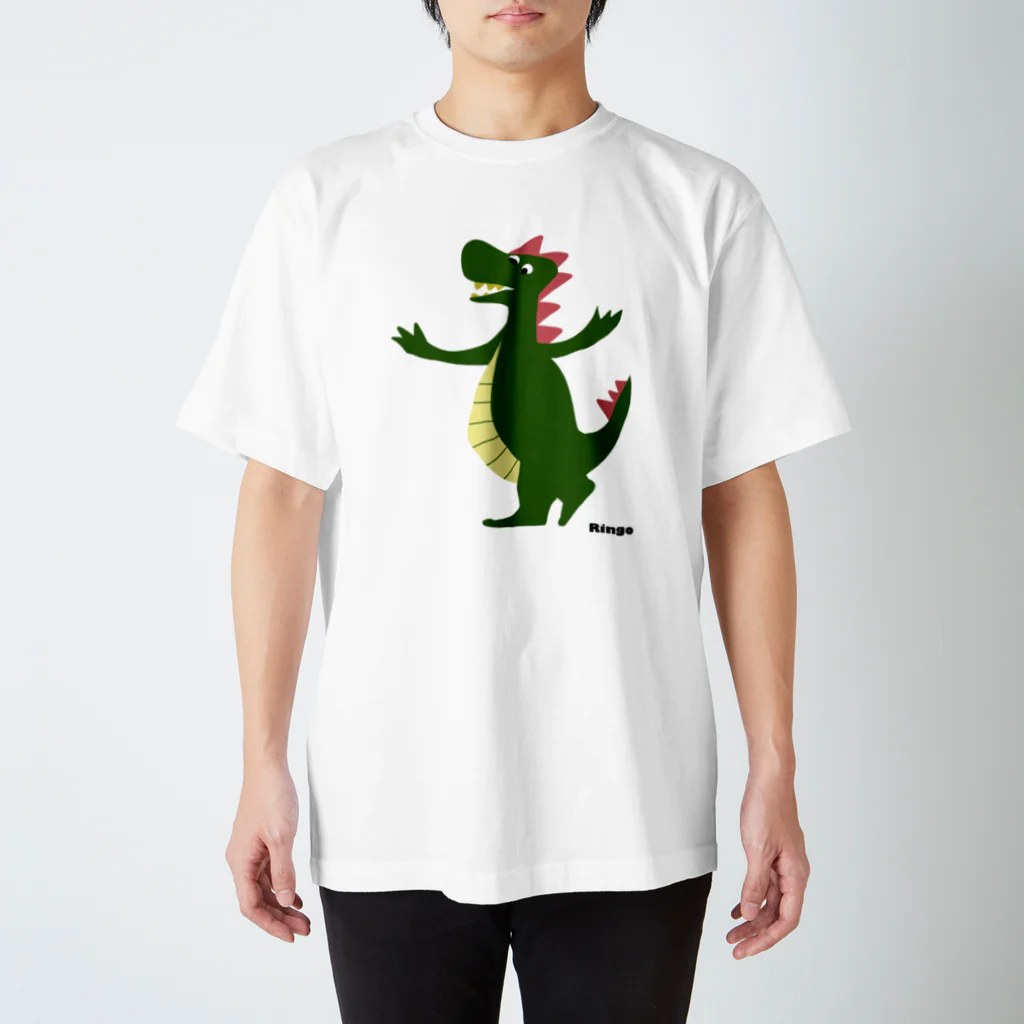 RINGOの恐竜　ワニ　半袖Tシャツ Regular Fit T-Shirt