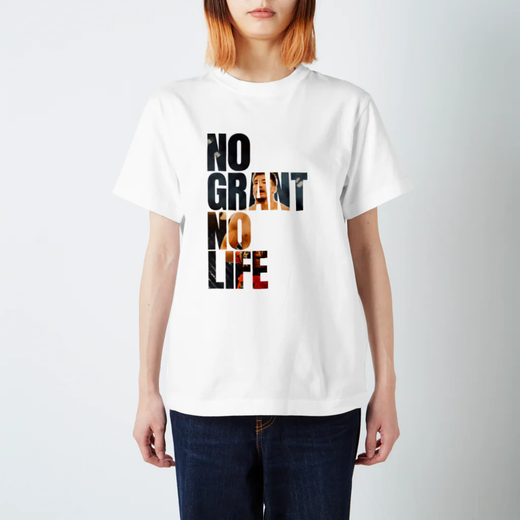 ALMA FIGHT GYM LIFEのNo Grant No Lifeキッズサイズオーダー Regular Fit T-Shirt