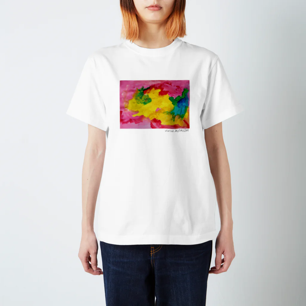 あおいほし絵画教室 | デザインストアの027 ドローイング（S.Mちゃん） Regular Fit T-Shirt