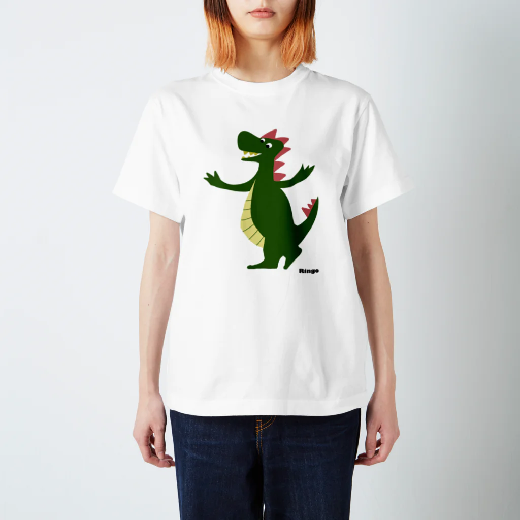 RINGOの恐竜　ワニ　半袖Tシャツ Regular Fit T-Shirt