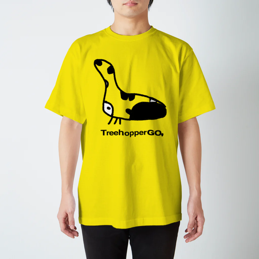 ツノゼミクラフト　#ツノゼミgoのあつめて！ツノゼミくん スタンダードTシャツ