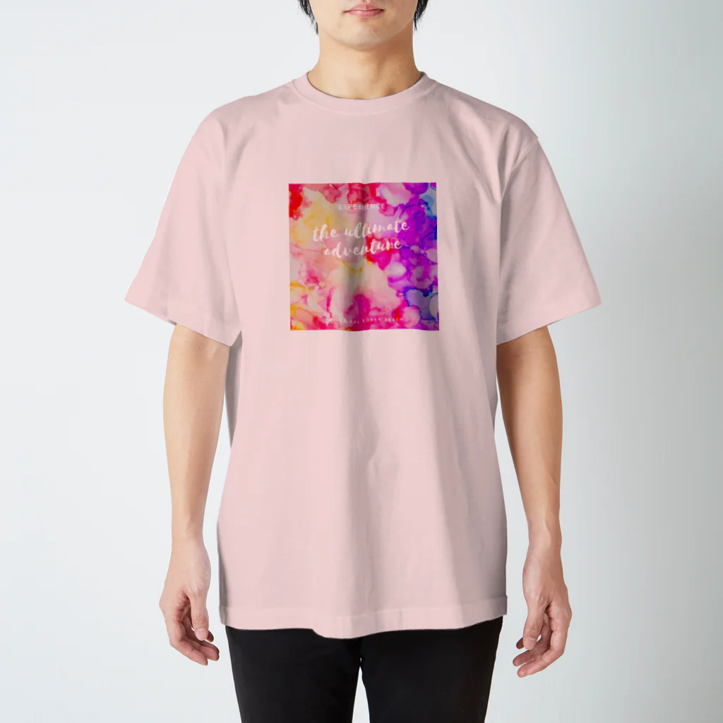 つまみ細工村田翠奈のexperience pink スタンダードTシャツ