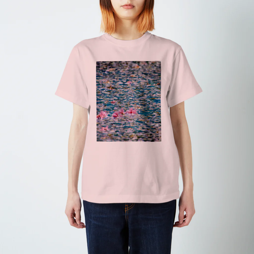 蜜と蝶の花びらプール a Regular Fit T-Shirt