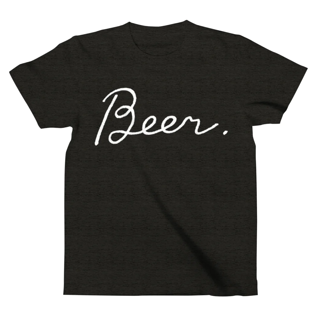 ぱんだがすきのBeer. wh スタンダードTシャツ