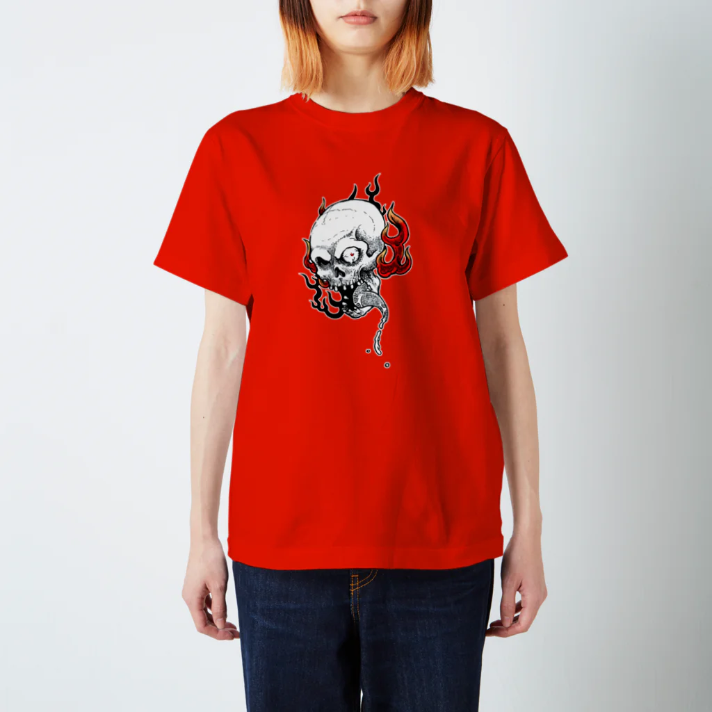 MackToons A.K.A カキ天の火炎髑髏 Regular Fit T-Shirt