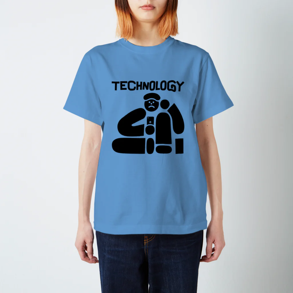 STOMACHACHE.のTECHNOLOGY_goods_phone スタンダードTシャツ