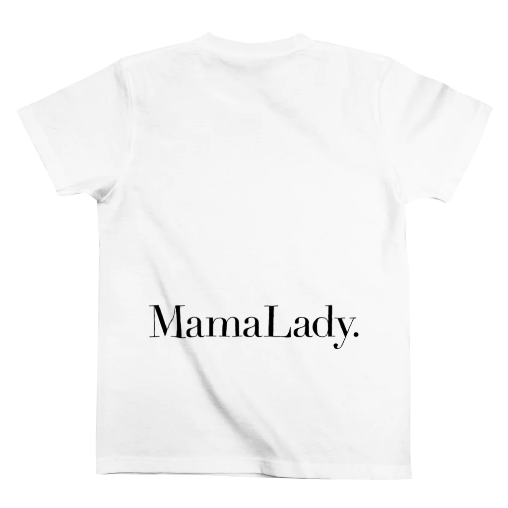 MamaLadyのMamaLady オリジナル Tシャツ スタンダードTシャツの裏面