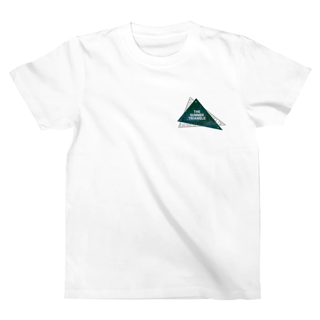 IRUZUSのthe summer triangle C-type スタンダードTシャツ