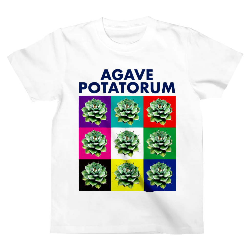 &ART315のAGAVE_POTATORUM_MULTI_COLOR Regular Fit T-Shirt