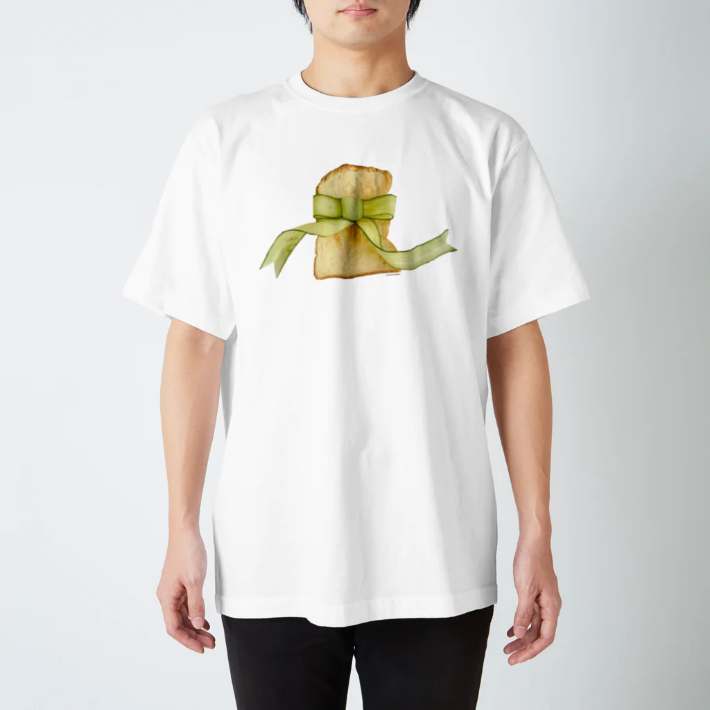 ℂ𝕙𝕚𝕟𝕒𝕥𝕤𝕦 ℍ𝕚𝕘𝕒𝕤𝕙𝕚 東ちなつのきゅうりリボントースト Regular Fit T-Shirt