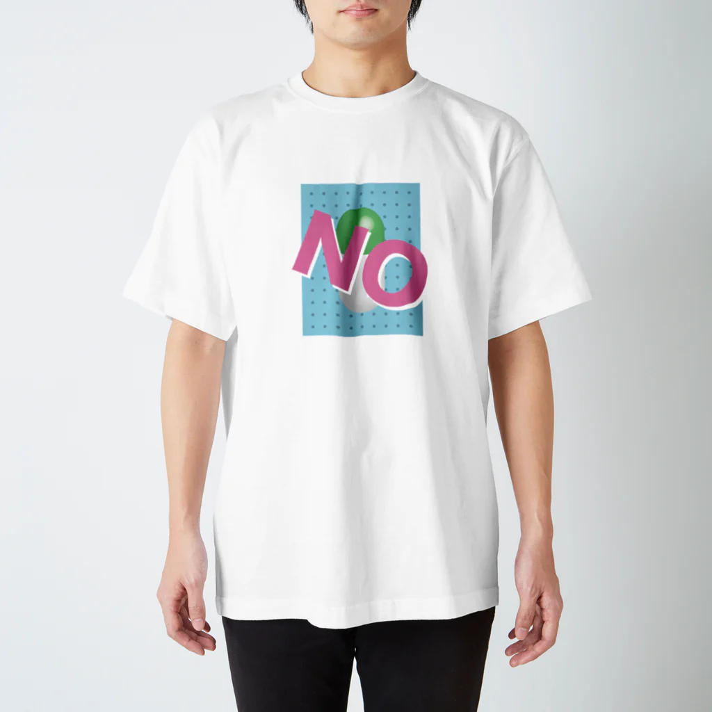 1000%のNO "D" Regular Fit T-Shirt