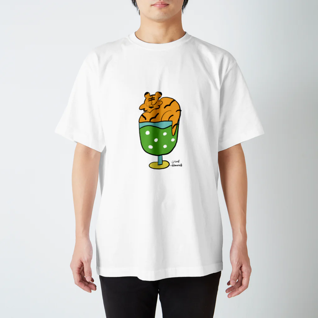 yuktamuraのとらソーダ Regular Fit T-Shirt