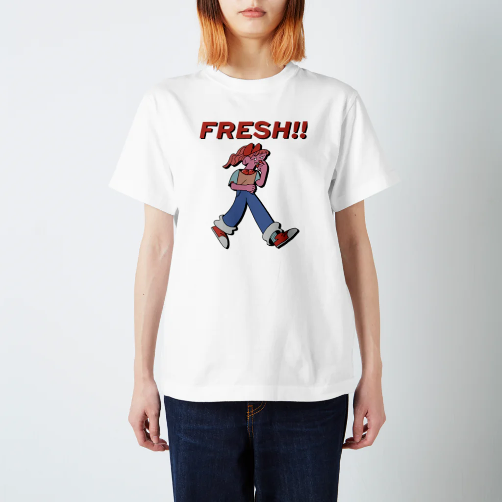 水沢石鹸のFRESH!! スタンダードTシャツ