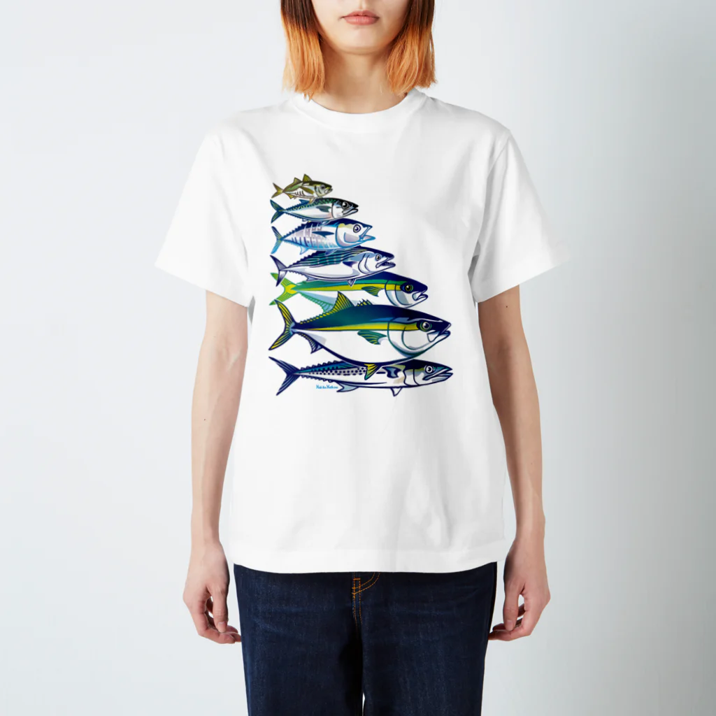 MUSEUM LAB SHOP MITのアオモノ図鑑 スタンダードTシャツ