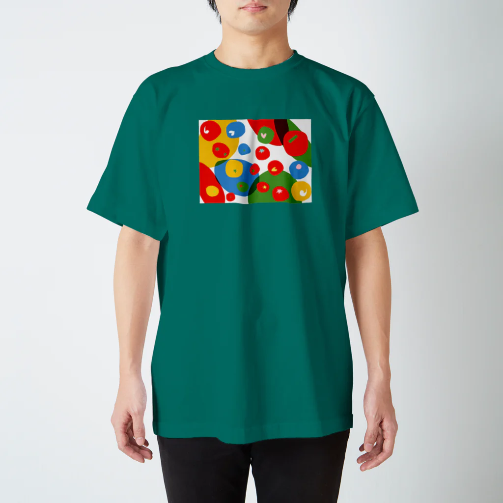 クエクエの活発トマト スタンダードTシャツ