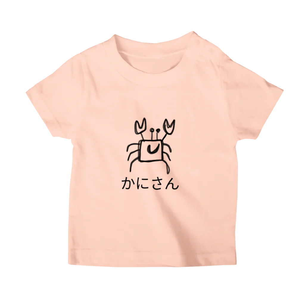 RANRAN  SHOP の骨格、かにさん スタンダードTシャツ