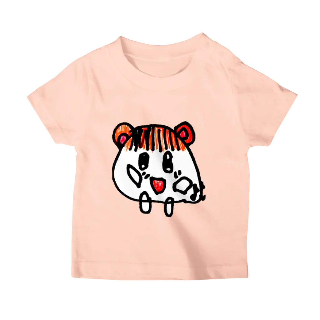 ウタハムちゃんです♪の万歳ウタハムちゃん(Kids/修正版) スタンダードTシャツ