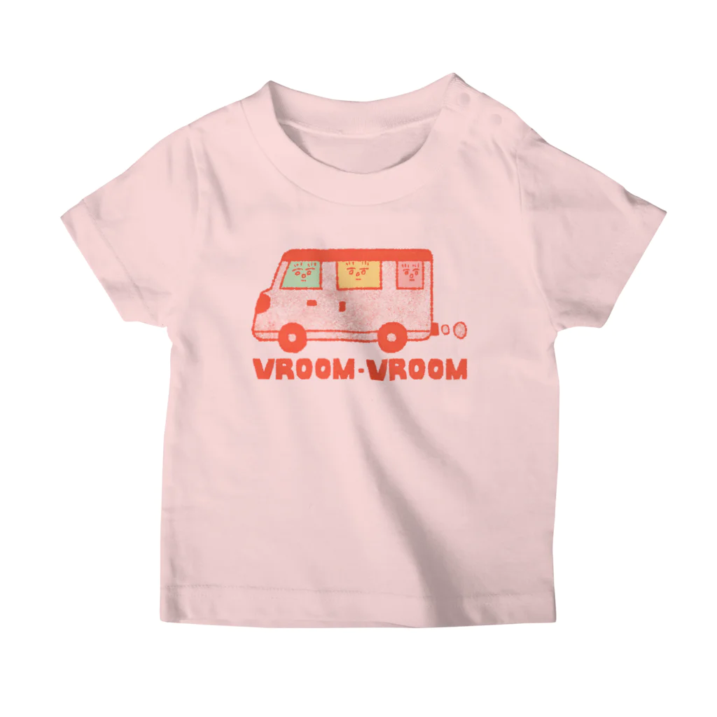 岡部みのの子供向け Tシャツ「VROOM-VROOM」 スタンダードTシャツ