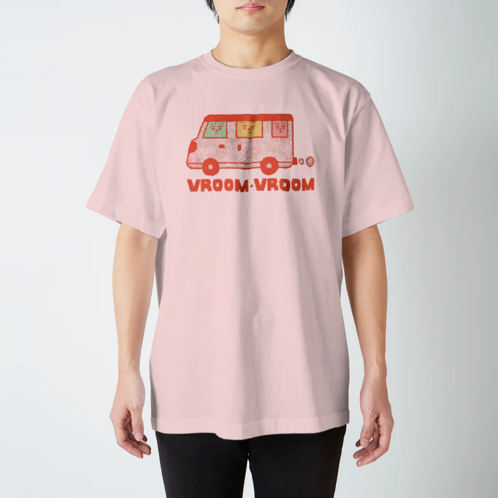 岡部みのの子供向け Tシャツ「VROOM-VROOM」 スタンダードTシャツ