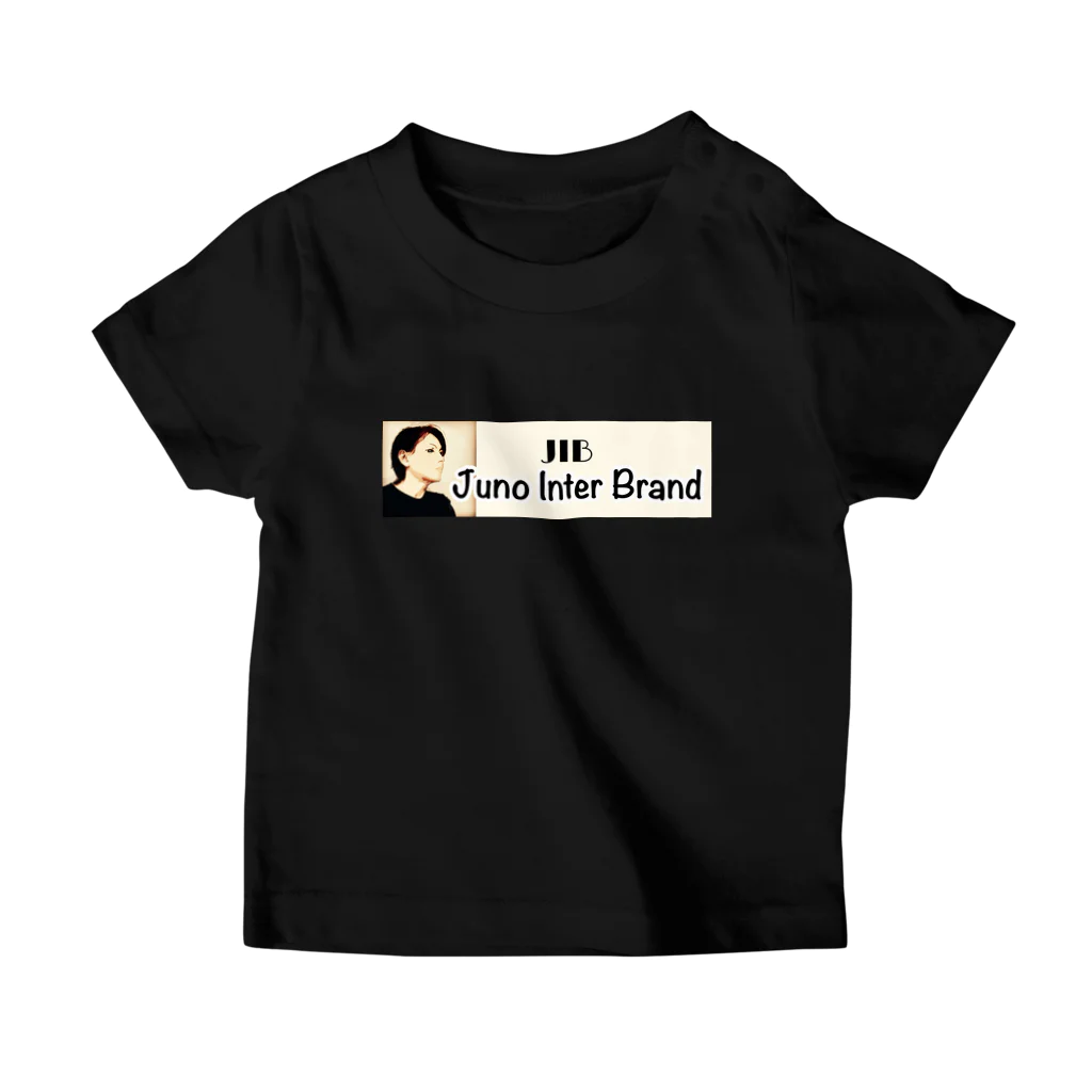 junointer ブランド ロゴ入りのJNBブランドロングロゴアイテム Regular Fit T-Shirt