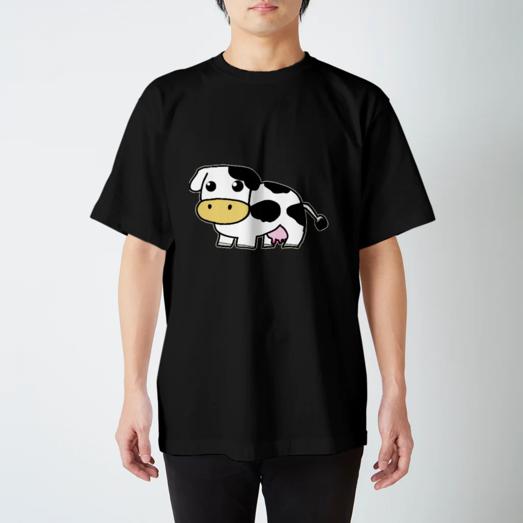 みぅ福島のべこのイラスト スタンダードTシャツ