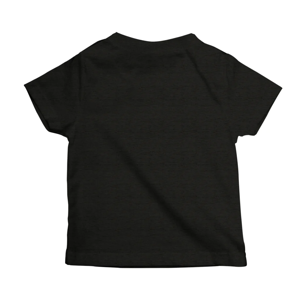 ぼんやり商会 SUZURI店の人の良さそうなサイレンカー（濃い色用） Regular Fit T-Shirtの裏面