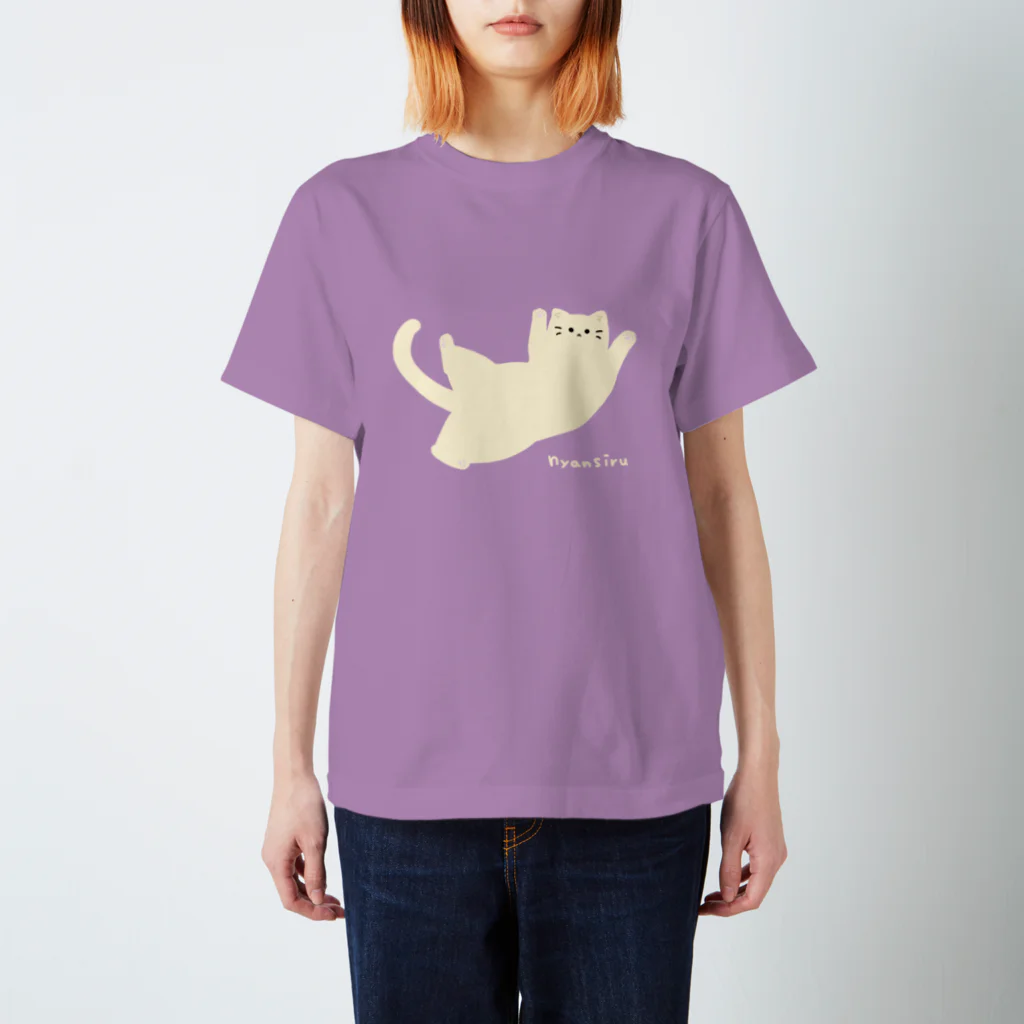 nyansiruのにゃん体動物 スタンダードTシャツ