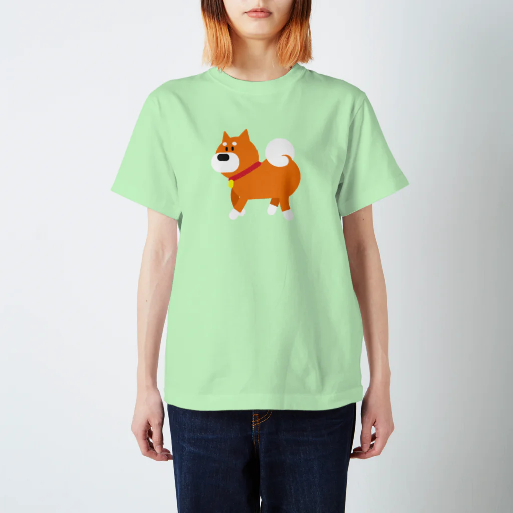 Where to go in japanの柴犬さんぽ スタンダードTシャツ