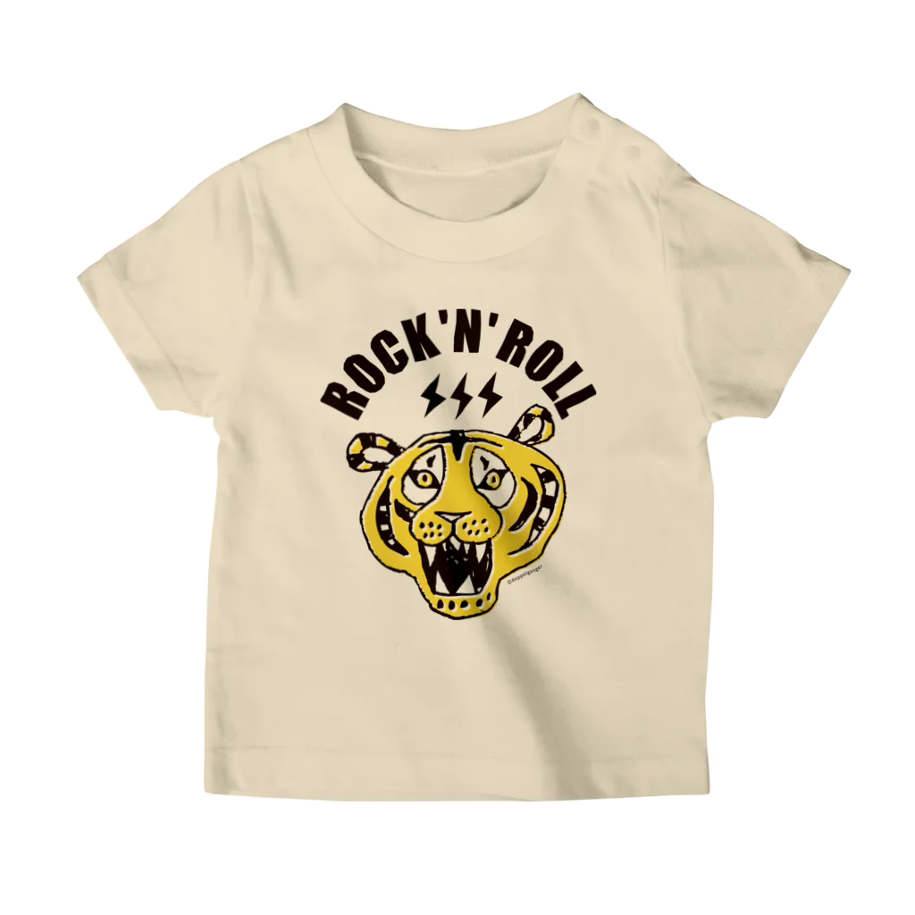 ROCK 'N' ROLL TIGER　ロックンロール タイガーの寅年 ROCK'N'ROLL TIGER タイガー／トラ／虎／ Regular Fit T-Shirt