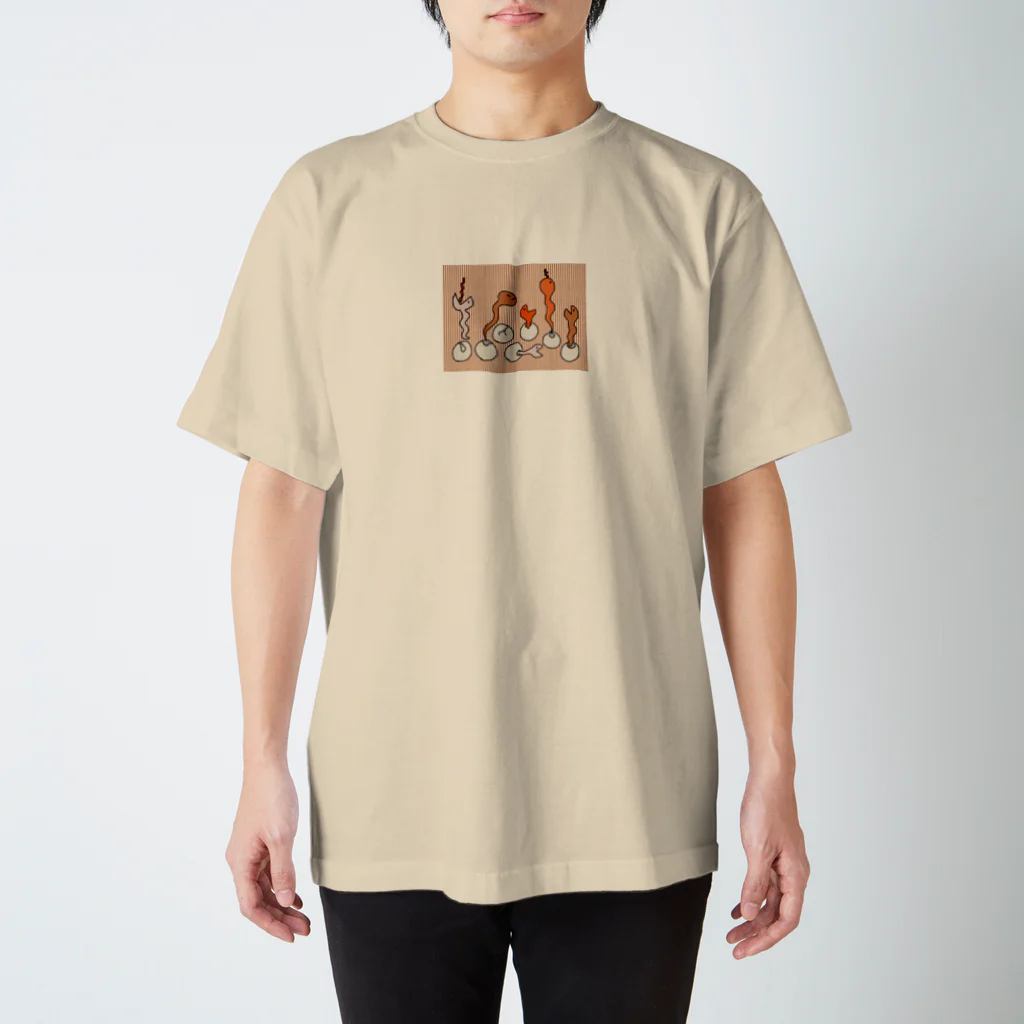 クエクエのへび、産まれまくる スタンダードTシャツ